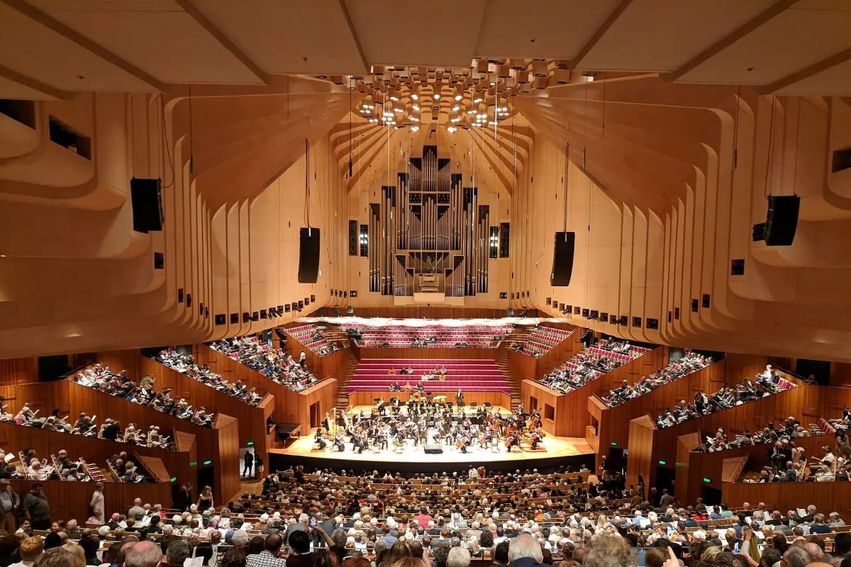 The Concert Hall during a performance